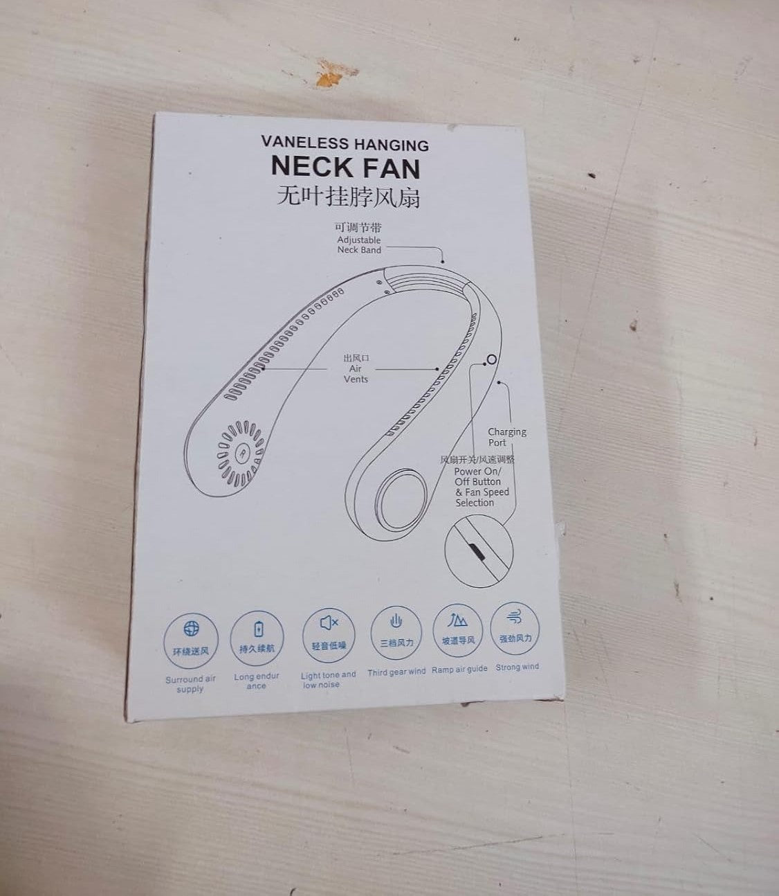 Vaneless Neck Hanging Fan