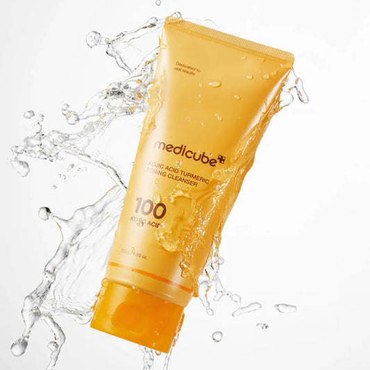 Medicube Kojic Acid Turmeric Toning Cleanser – Brightening Face Wash